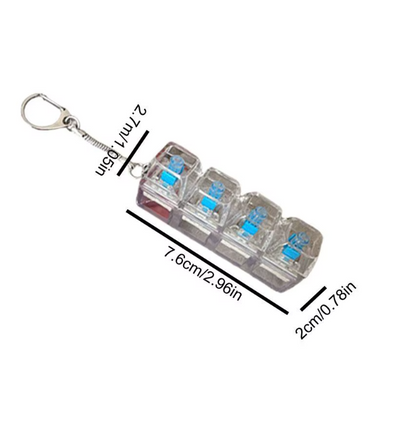 LED Keyboard Keychain